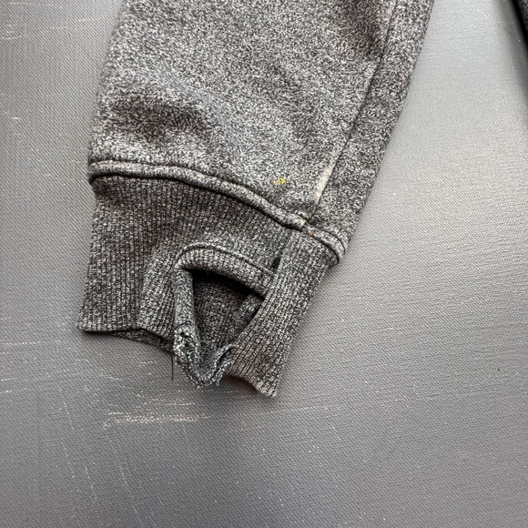 Rip Curl Hoodie Men's Medium Gray Anti Fleece Full Zip Water Resistant Surf - Picture 4 of 15